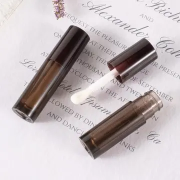 High-Grade Large Brush Head Round Plastic Lip Glaze Tube 0893