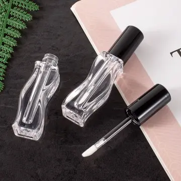 High-Grade Wavy Plastic Lip Glaze Tube 0964